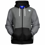 Greyed Out UNISEX Zip Up Youth Coat (Husky Fit)