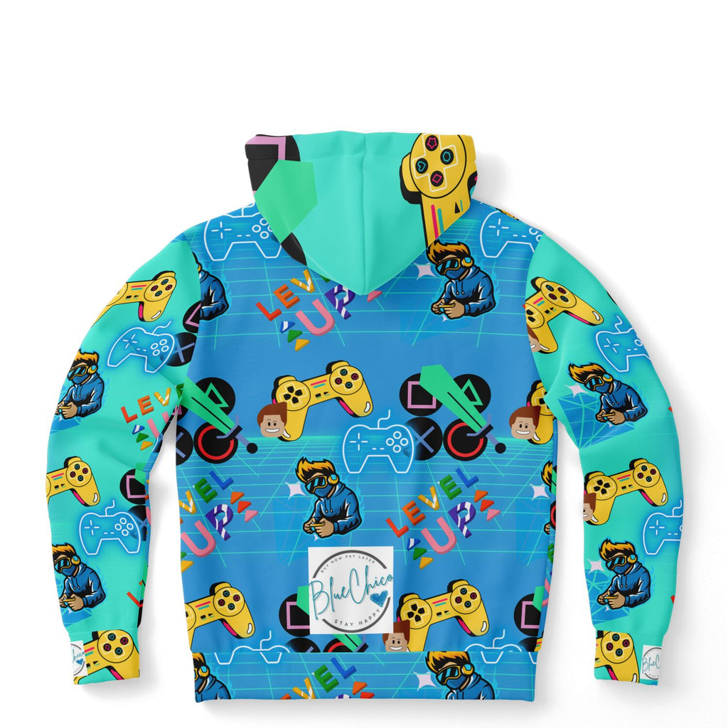Gamer Kid BLUE XTRA WARM Athletic Hoodie HUSKY SIZES