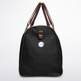 Basic Black Canvas Duffel Bag – Weekender & Gym Travel Bag | Durable Overnight Bag