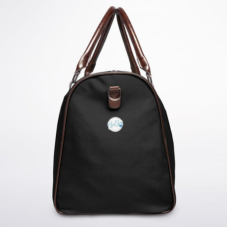 Basic Black Canvas Duffel Bag – Weekender & Gym Travel Bag | Durable Overnight Bag