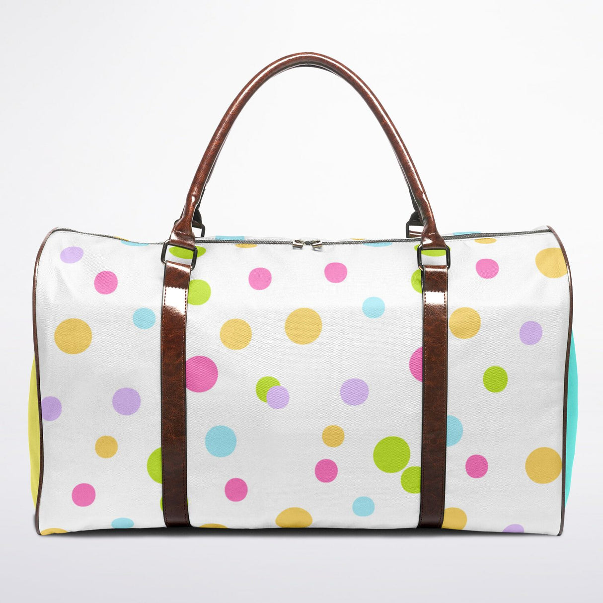 Spring Pop Canvas Duffel Bag – Weekender & Gym Travel Bag | Durable Overnight Bag