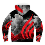 Red Smoke UNISEX Zip Up Youth Coat (Husky Fit)