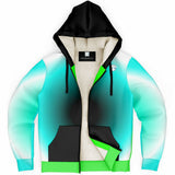 Sea Turtle Aqua UNISEX Zip Up Youth Coat (Husky Fit)