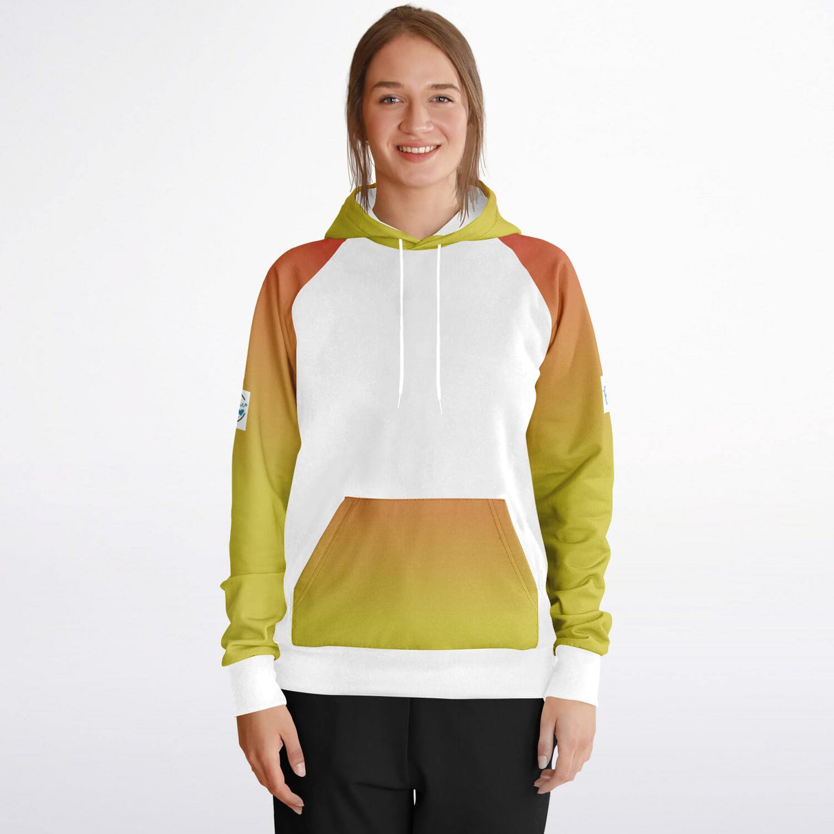 Sunset Fade XTRA WARM Raglan Hoodie Solid