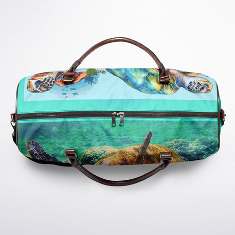 Sea Turtle Kids Duffel Bag – Ocean Travel Bag for Boys & Girls | Turtle Overnight & Gym Bag