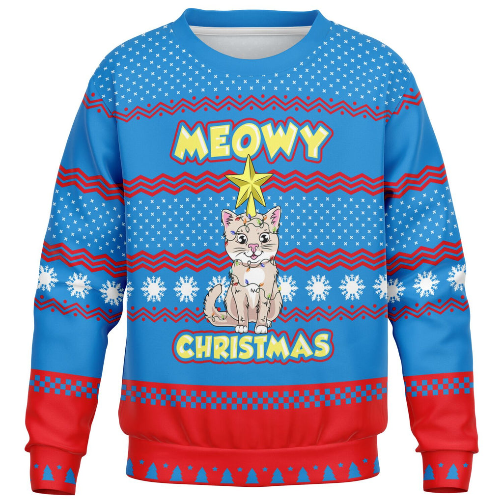 Meowy Christmas KIDS Sweater