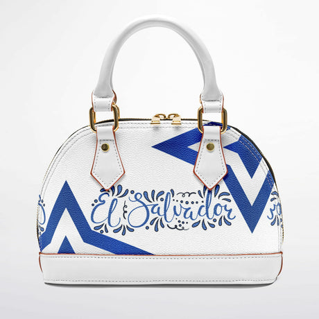 El Salvador Heritage™ Dome Satchel – Authentic Salvadoran Handbag | Artisan-Inspired Cartera | Bolsas Elegantes de El Salvador
