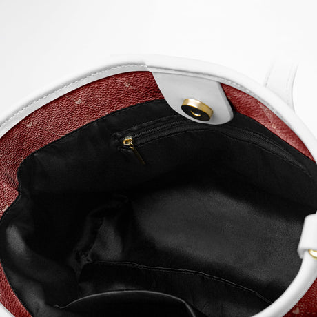 The Roice™ Leather Tote – Luxury Red Handbag | Old Money Style Purse | Designer-Inspired Leather Tote