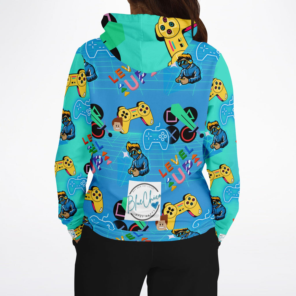 Gamer Kid BLUE XTRA WARM Athletic Hoodie HUSKY SIZES