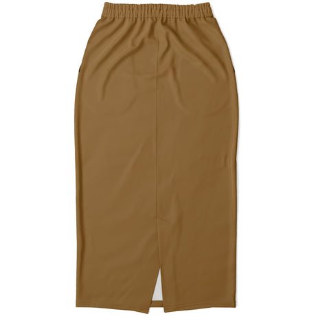 Beige Rage Modest Maxi Skirt – Neutral Tan Long Skirt with Pockets (Ultra-Soft & Machine Washable)