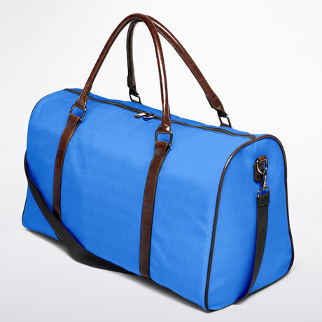 Basic Blues Canvas Duffel Bag – Weekender & Gym Travel Bag | Durable Overnight Bag