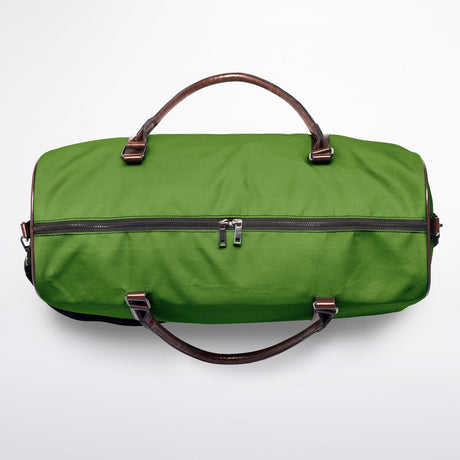 Forest Green Canvas Duffel Bag – Weekender & Gym Travel Bag | Durable Overnight Bag