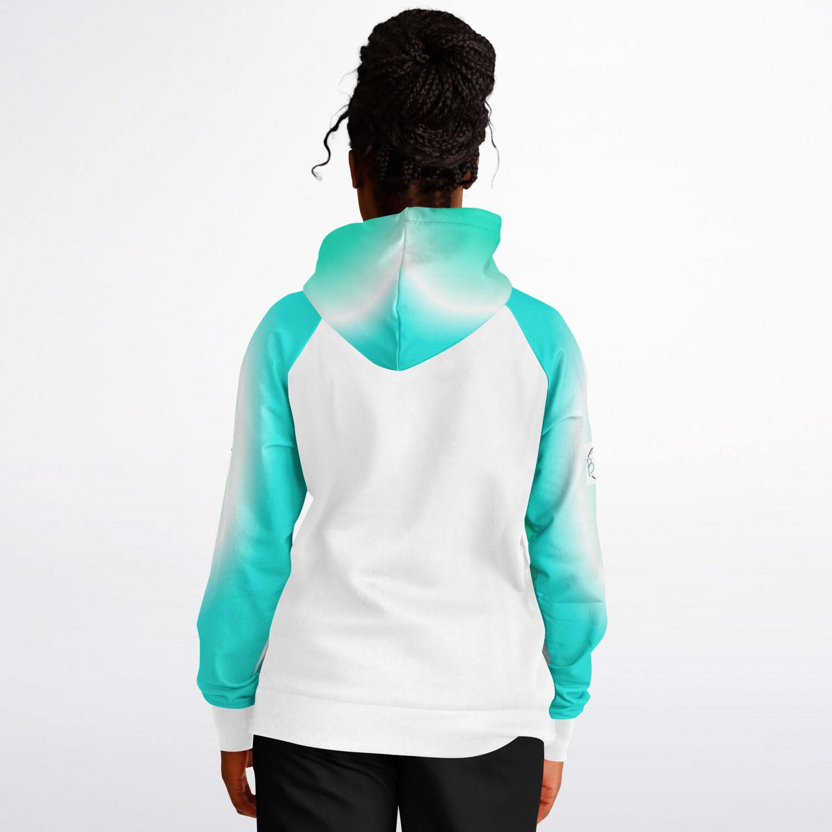 Sky Blue Chill XTRA WARM Raglan Hoodie Solid