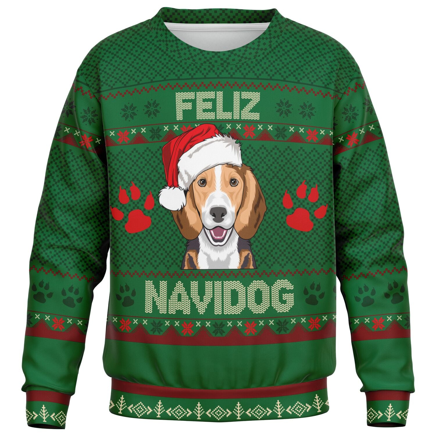 Feliz Navidog - Beagle KIDS Christmas Sweater