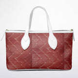 The Roice™ Leather Tote – Luxury Red Handbag | Old Money Style Purse | Designer-Inspired Leather Tote