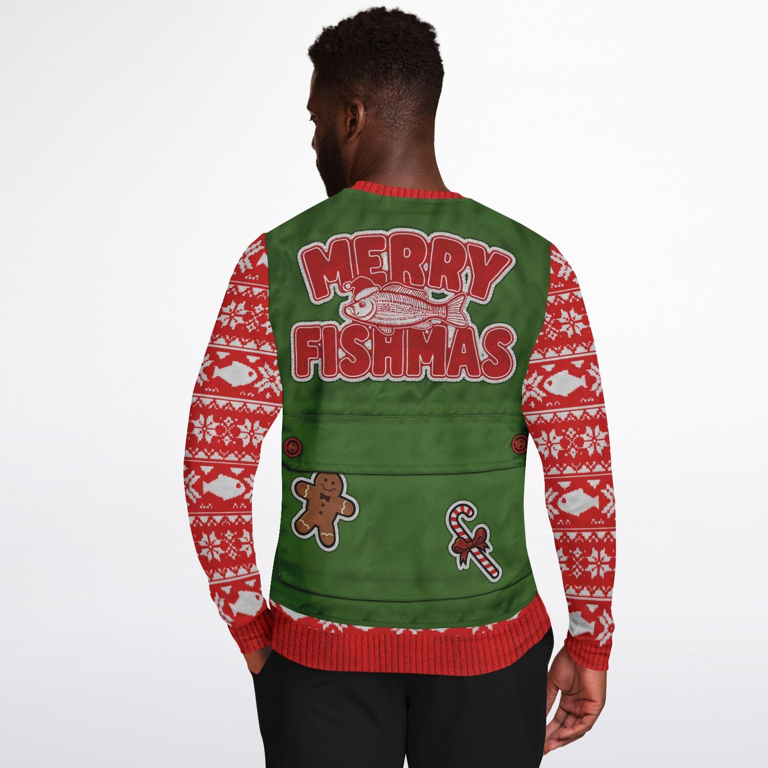 Merry Fishmas Christmas Sweater