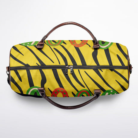 Kids Animal Print Duffel Bag – Tiger & Cheetah Travel Bag | Boys & Girls Overnight & Gym Bag