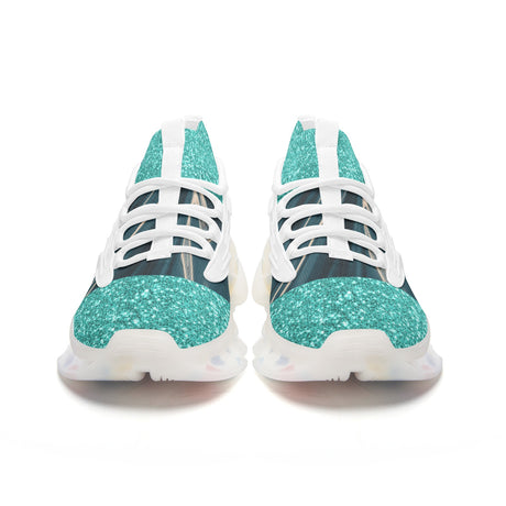 Demure Teal Unisex Low Top Mesh Sneakers, Shoes for Women, Women's Shoe, Women's tennis shoes, teal shoes, demure shoes