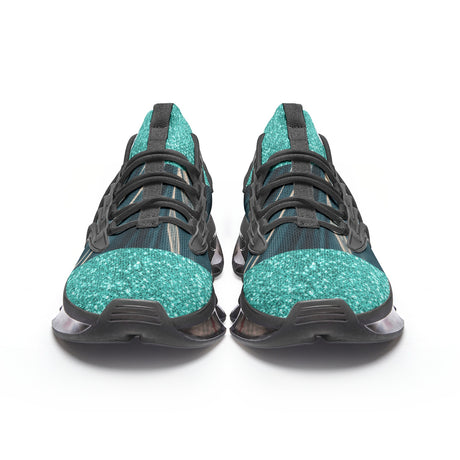 Demure Teal Unisex Low Top Mesh Sneakers, Shoes for Women, Women's Shoe, Women's tennis shoes, teal shoes, demure shoes