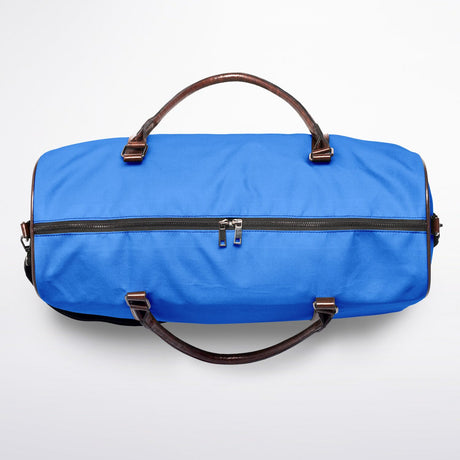 Basic Blues Canvas Duffel Bag – Weekender & Gym Travel Bag | Durable Overnight Bag