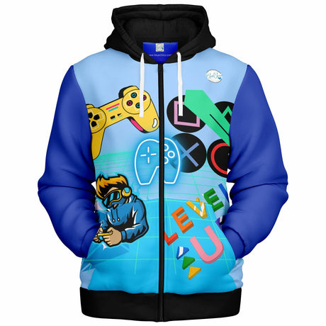 Gamer Kid UNISEX Zip Up Youth Coat (Husky Fit)