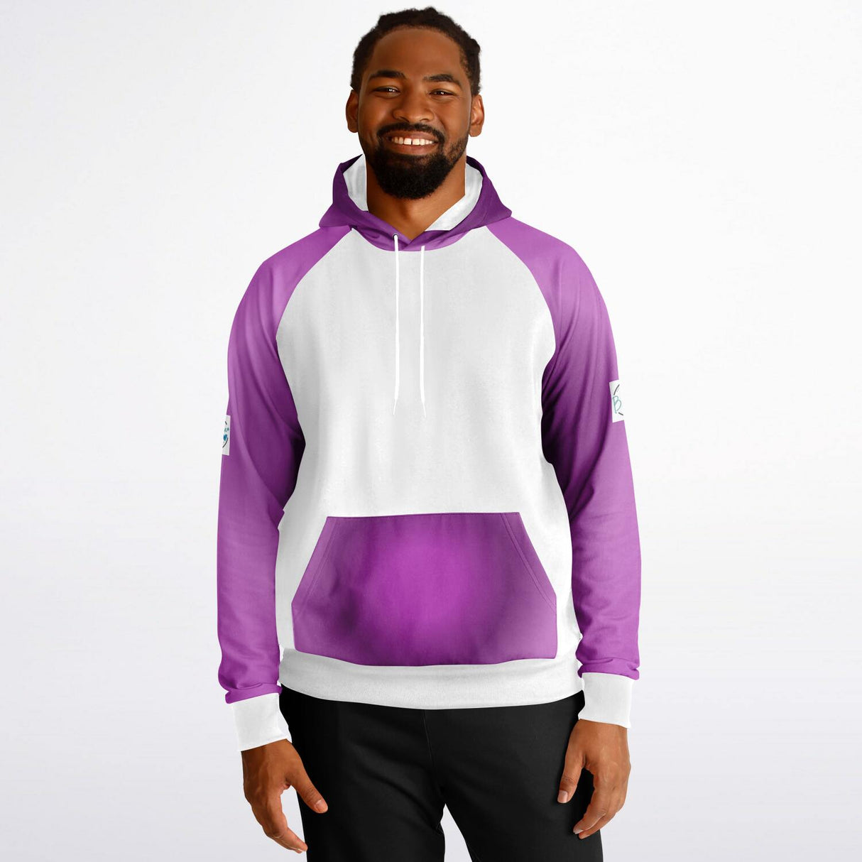 Purple Chill XTRA WARM Raglan Hoodie Solid