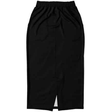 Classy Black Modest Maxi Skirt – Elegant Long Skirt with Pockets (Ultra-Soft & Machine Washable)