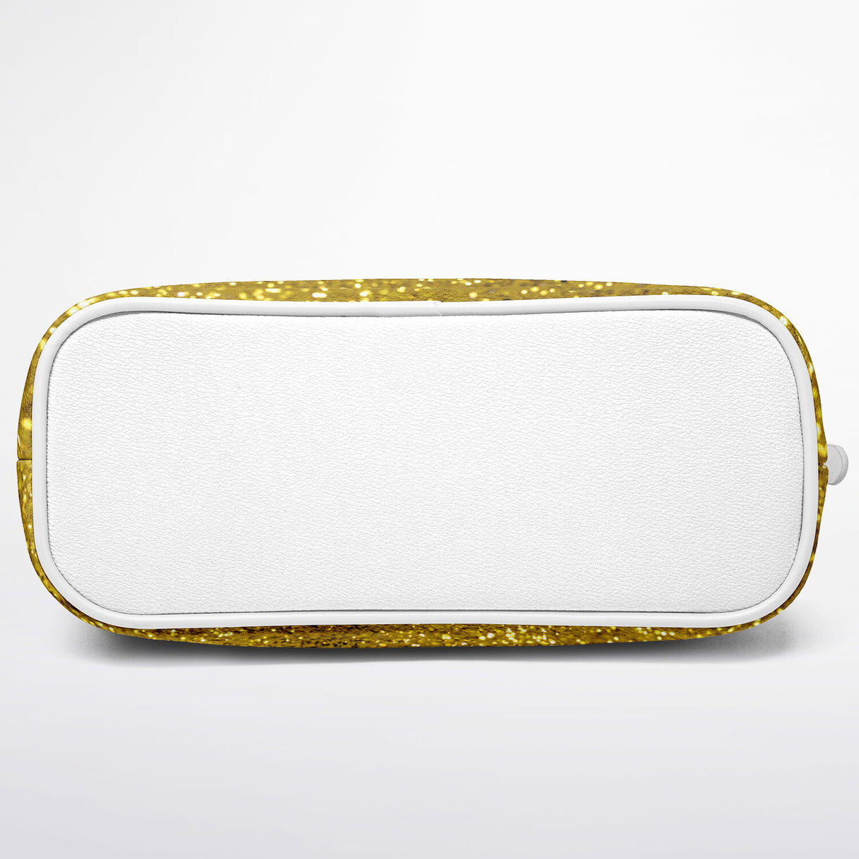 Luxury Gold Cross Christian Leather Tote Bag