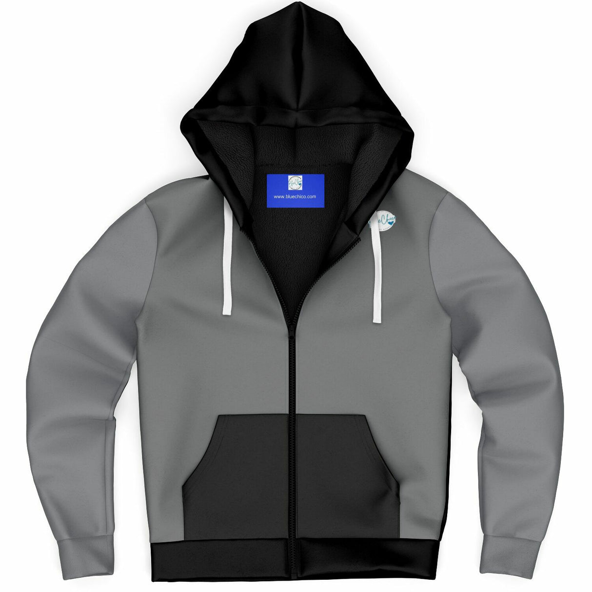 Greyed Out UNISEX Zip Up Youth Coat (Husky Fit)