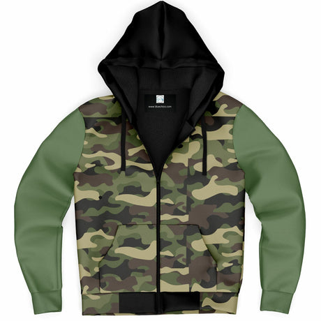 Classic Camo UNISEX Zip Up Youth Coat (Husky Fit)