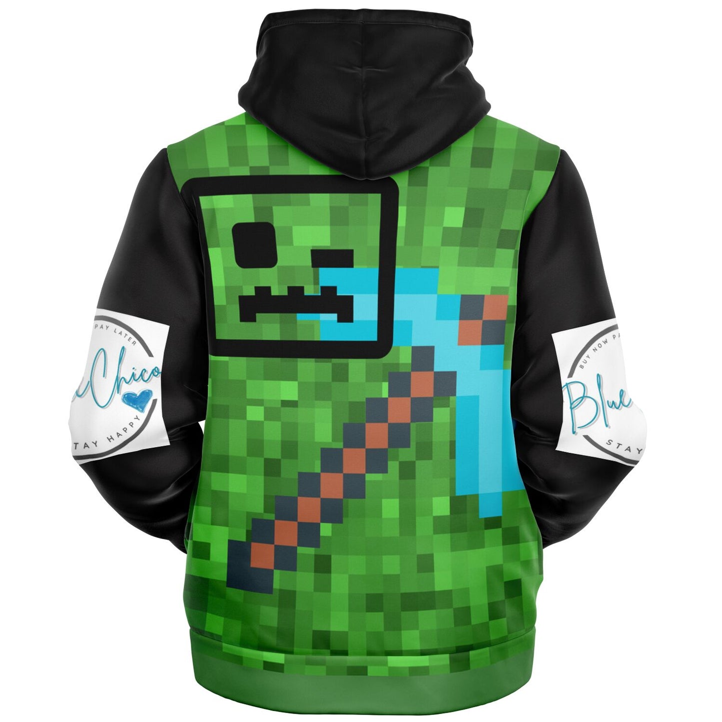 Blocky Craft MIcroFleece Zip Up Coat (Husky Fit)