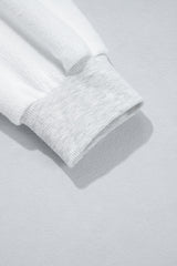 Light Grey High Neck GAMEDAY/ FOOTBALL Double Side Printed Reversible Sweatshirt