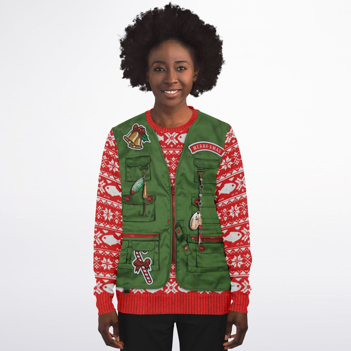 Merry Fishmas Christmas Sweater