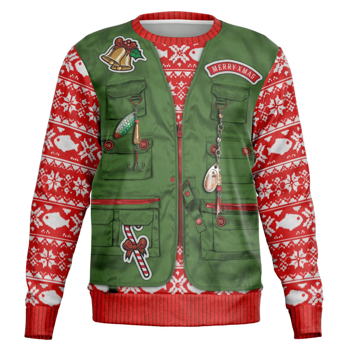 Merry Fishmas Christmas Sweater