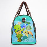 Sea Turtle Kids Duffel Bag – Ocean Travel Bag for Boys & Girls | Turtle Overnight & Gym Bag