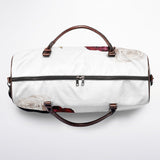 Rose Garden Canvas Duffel Bag – Weekender & Gym Travel Bag | Durable Overnight Bag
