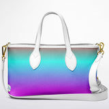 God’s Promise Rainbow Christian Leather Tote Bag