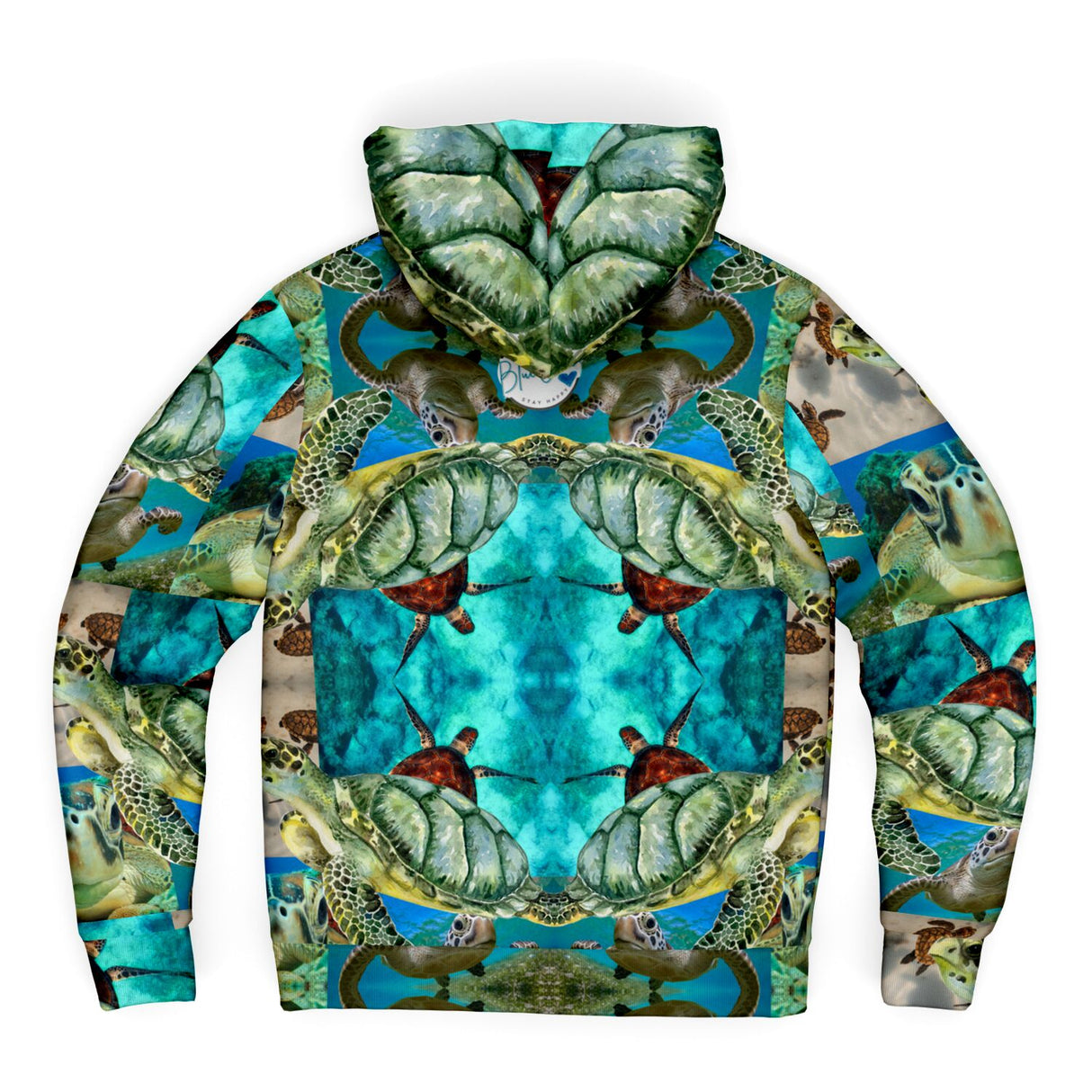 Sea Turtle Coat UNISEX Zip Up Youth Coat (Husky Fit)