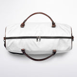 Floral Bliss Canvas Duffel Bag – Weekender & Gym Travel Bag | Durable Overnight Bag