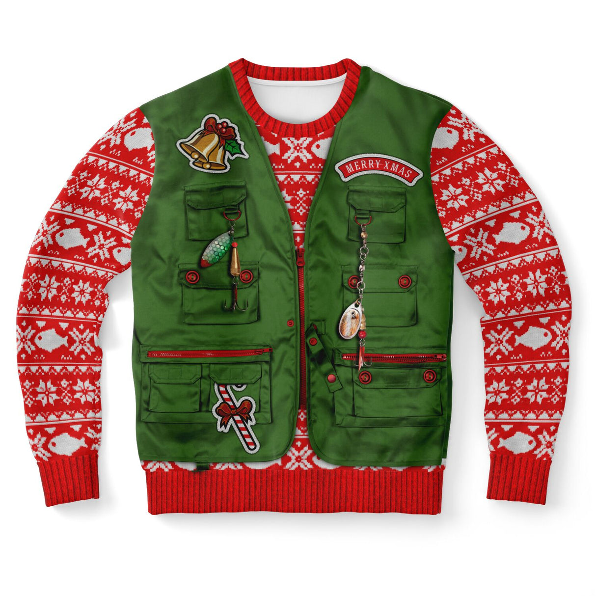 Merry Fishmas Christmas Sweater