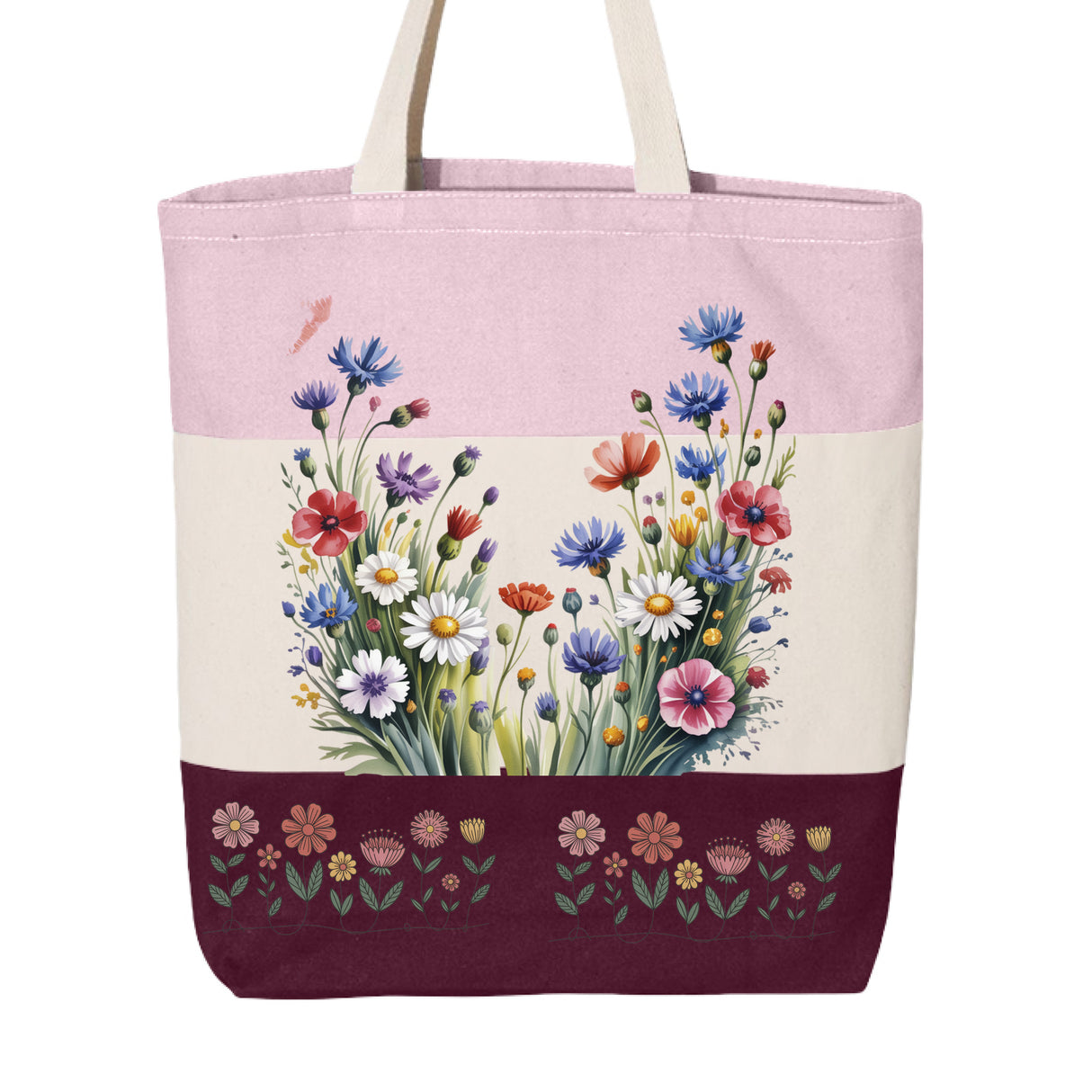 Trending flower tote bags for women