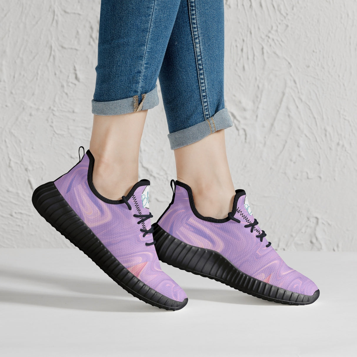 Purple Swirl Flex Sneaker for Women 