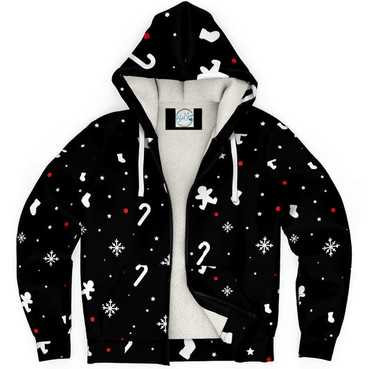 Holiday Knit Microfleece Xtra Warm Coat