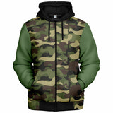 Classic Camo UNISEX Zip Up Youth Coat (Husky Fit)