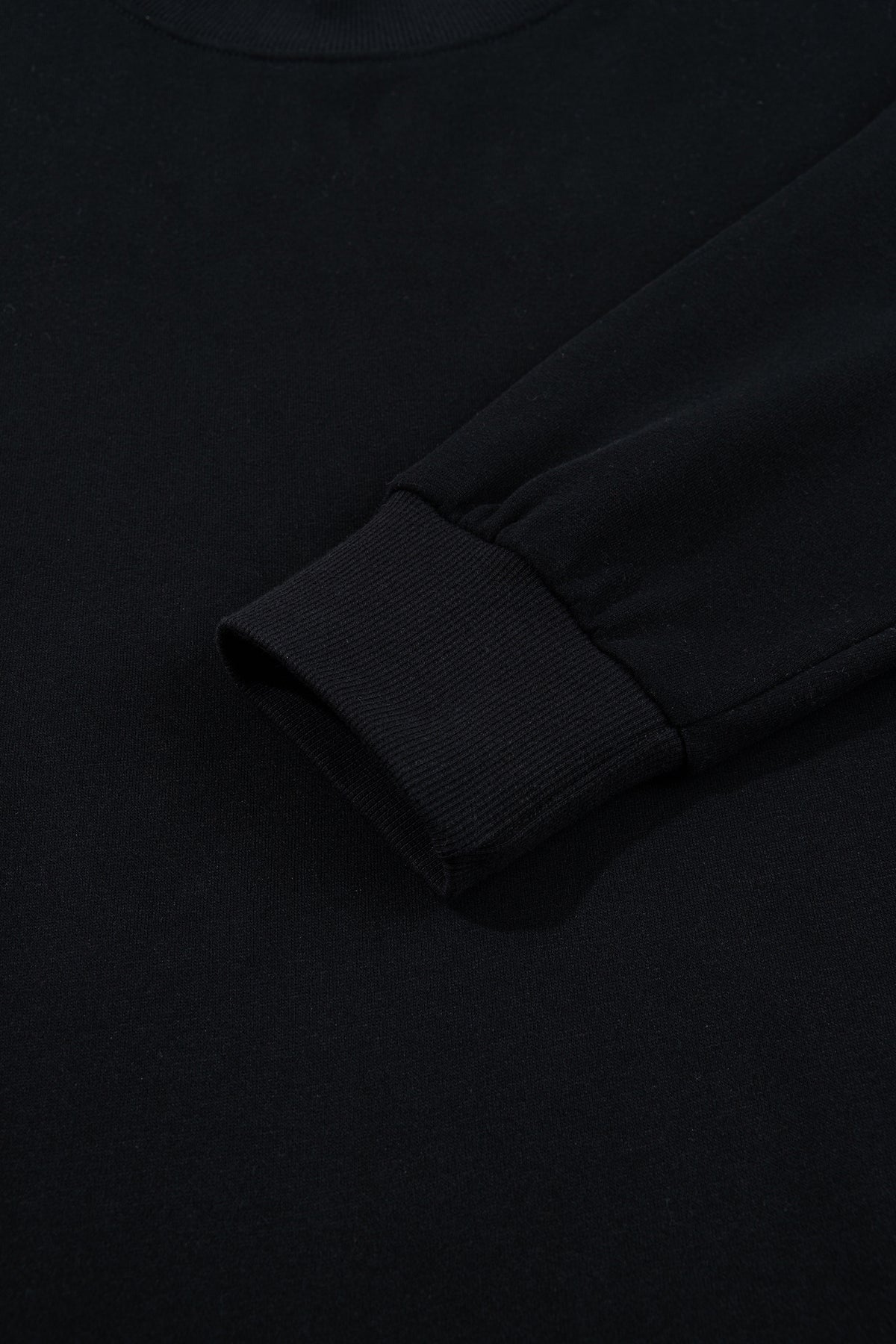 Gray Solid Color Oversized Mock Neck Sweatshirt