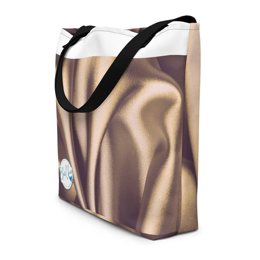 Golden Silk Oversized Bag