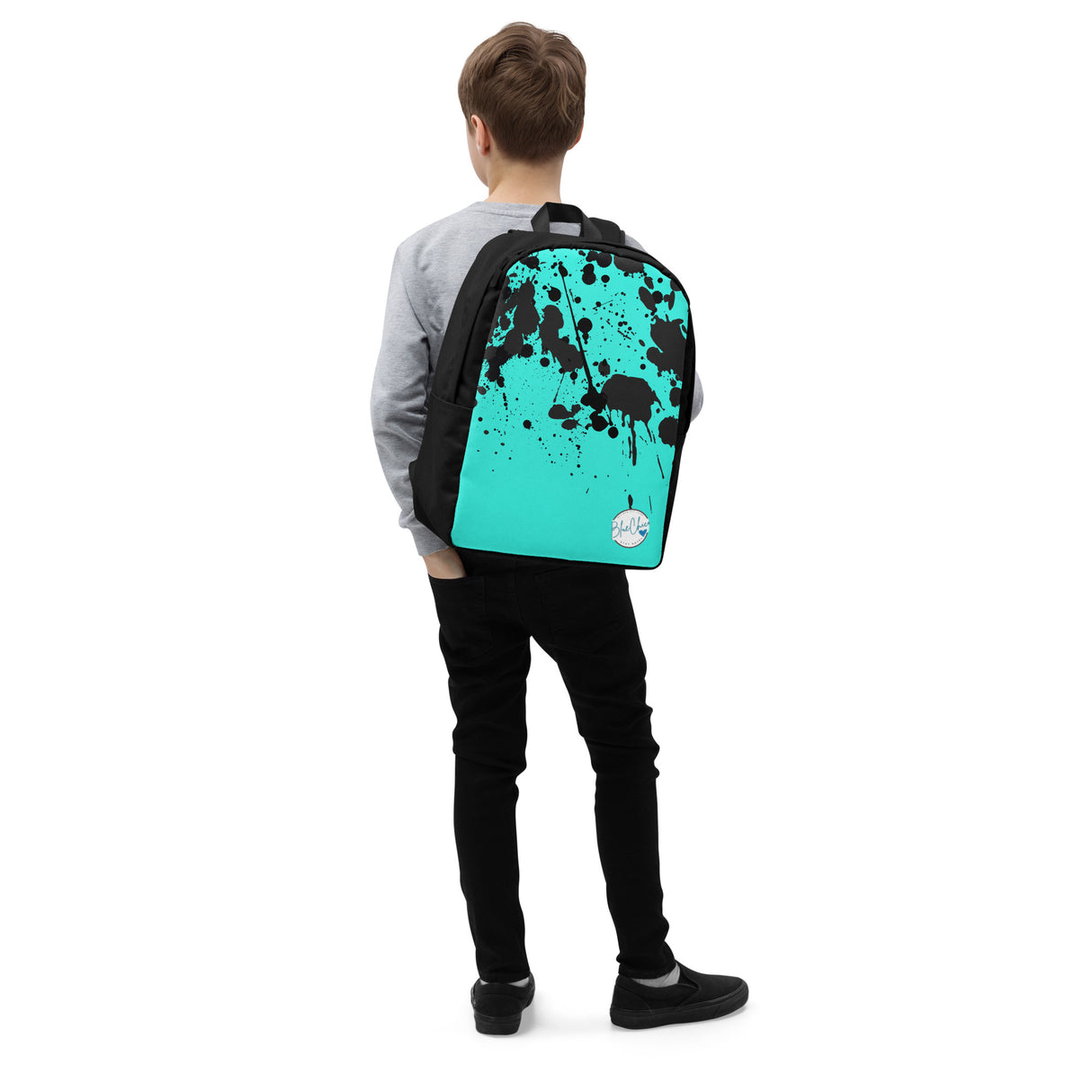 Aqua Crush Minimalist Backpack 