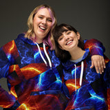 Fier and Ice Premium Unisex Hoodie