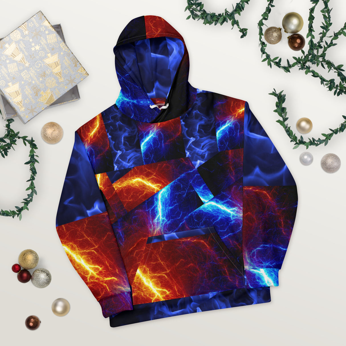 Fier and Ice Premium Unisex Hoodie