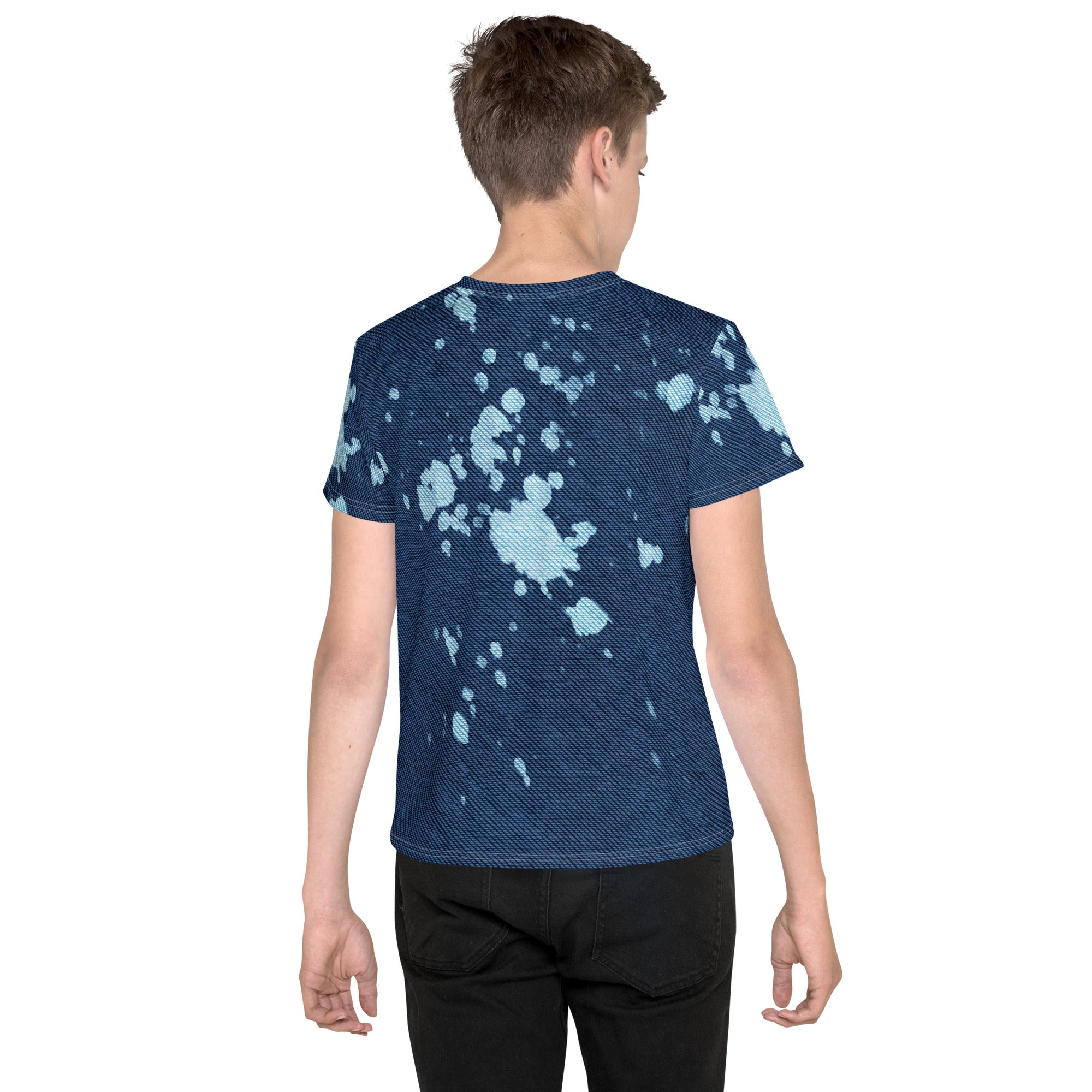 Faux Bleach Youth Tee 